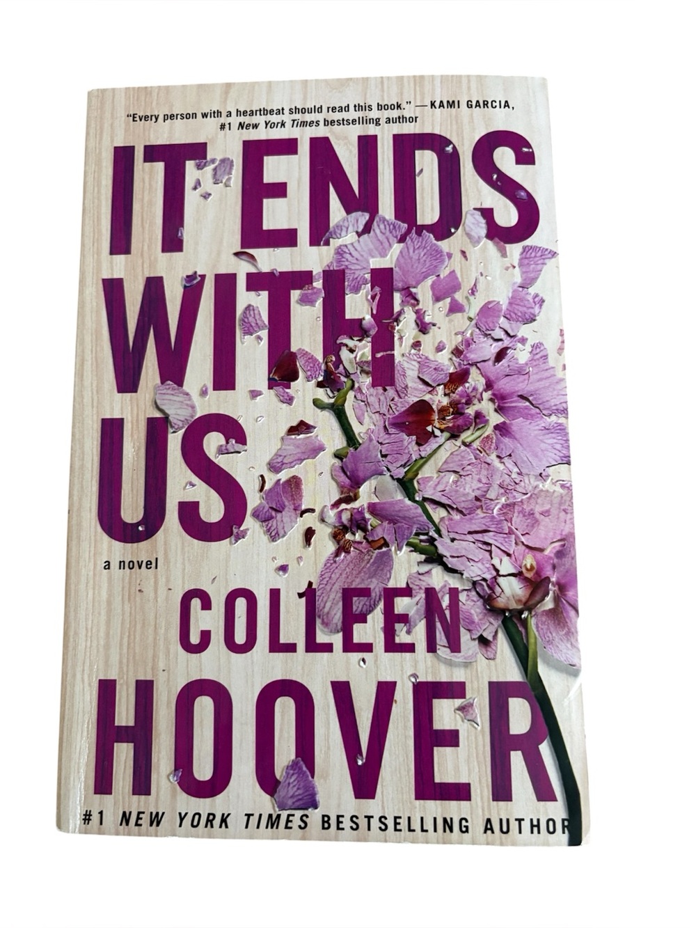 5for20 It Ends With Us – Colleen Hoover Purple Paperback Novel